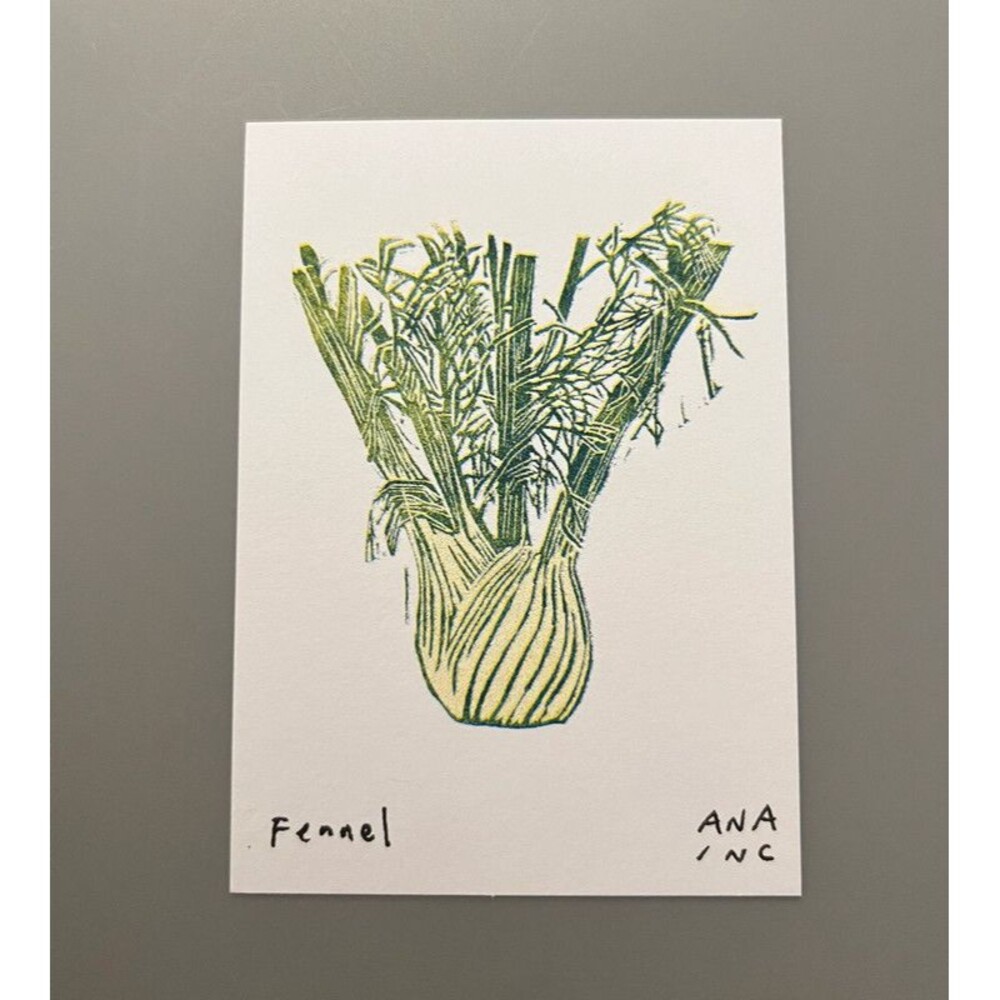 Ana Inciardi Mini Print - Fennel